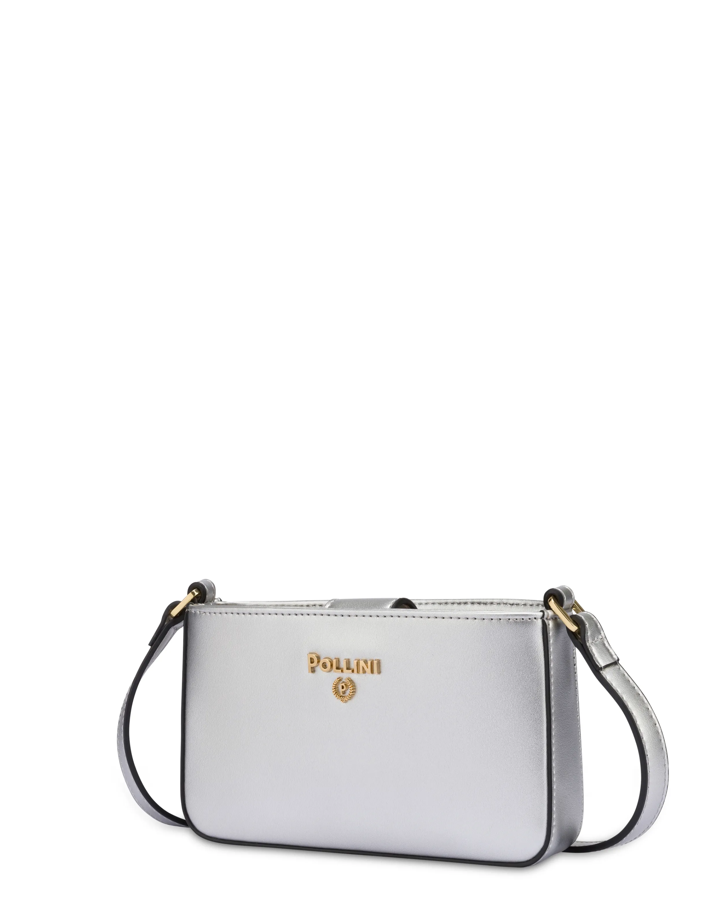 Pollini Borsa A Tracolla Argento Online