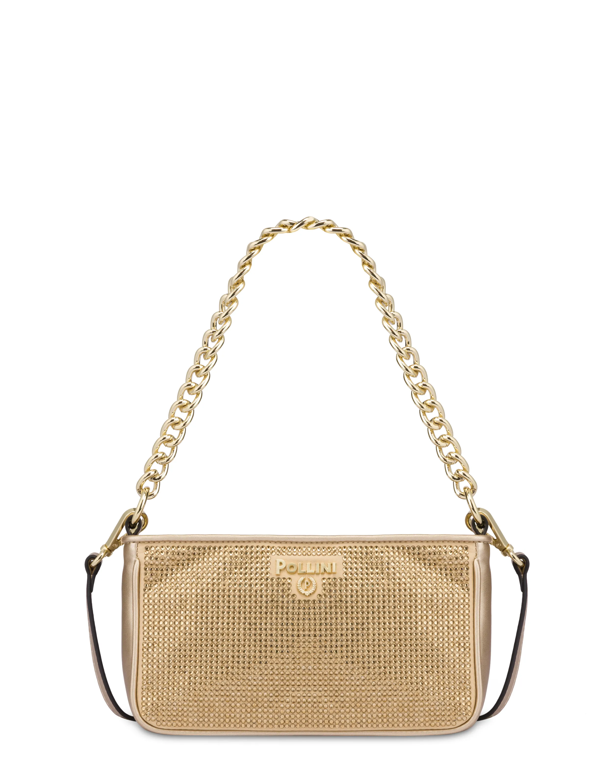 Pollini Borse A Spalla Beige/Oro Online