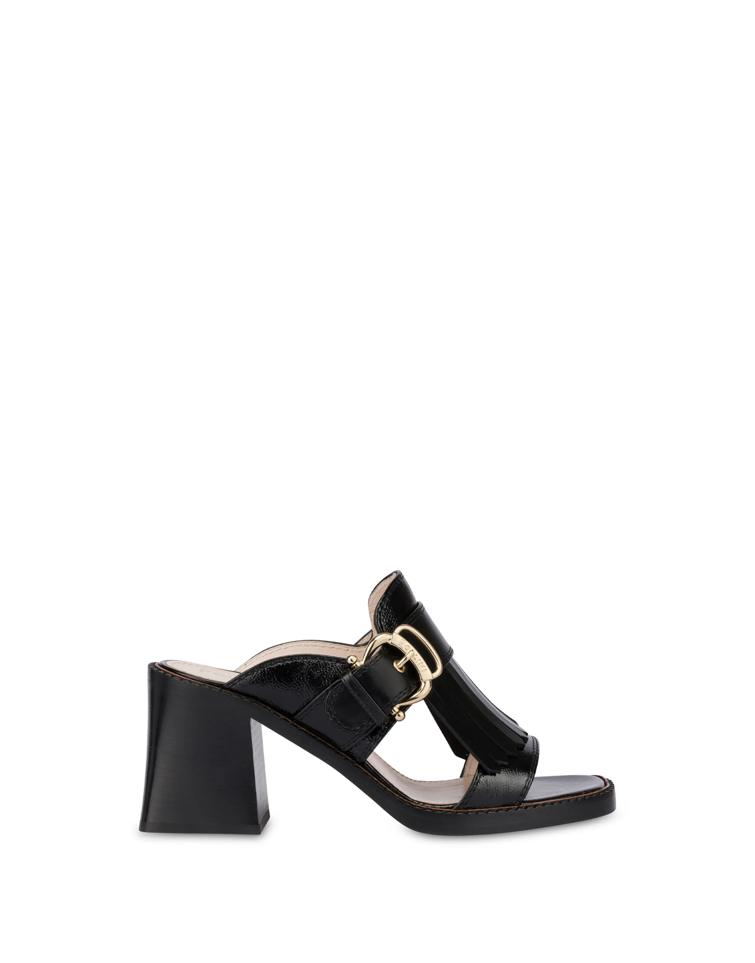 Pollini Sabot Nero/Nero Outlet