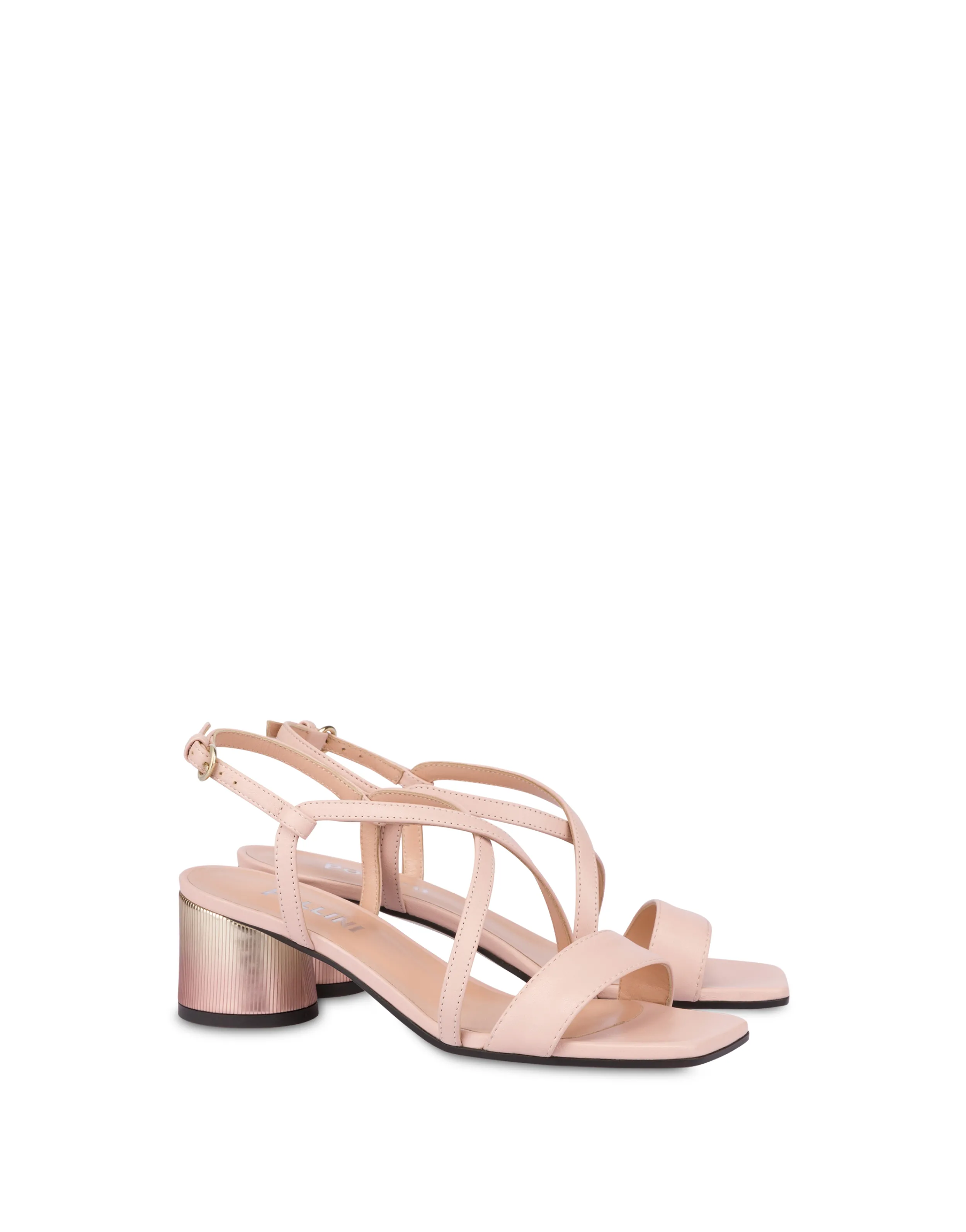 Pollini Sandali Nude/Nude Fashion