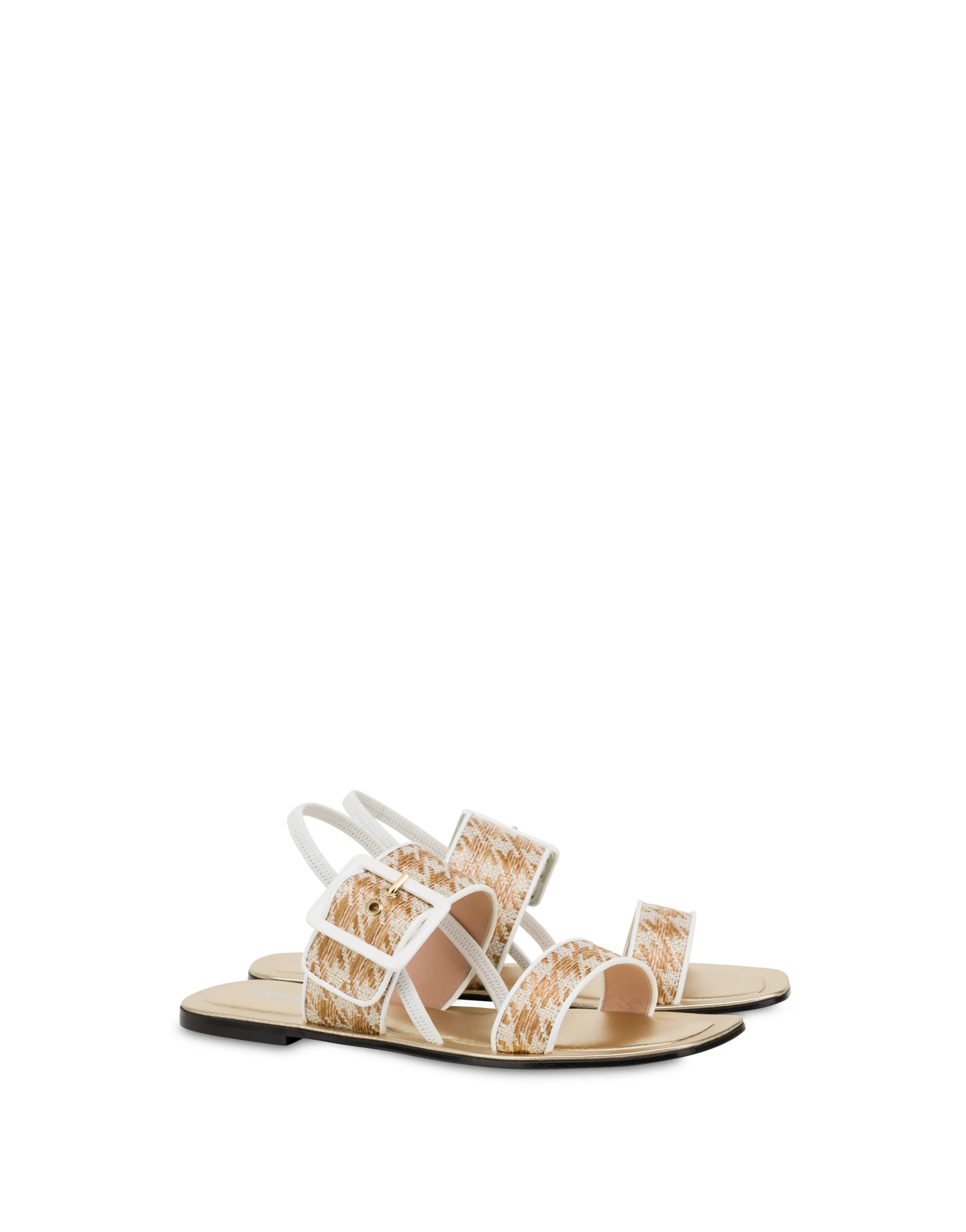 Pollini Sandali Sand/Bianco Fashion