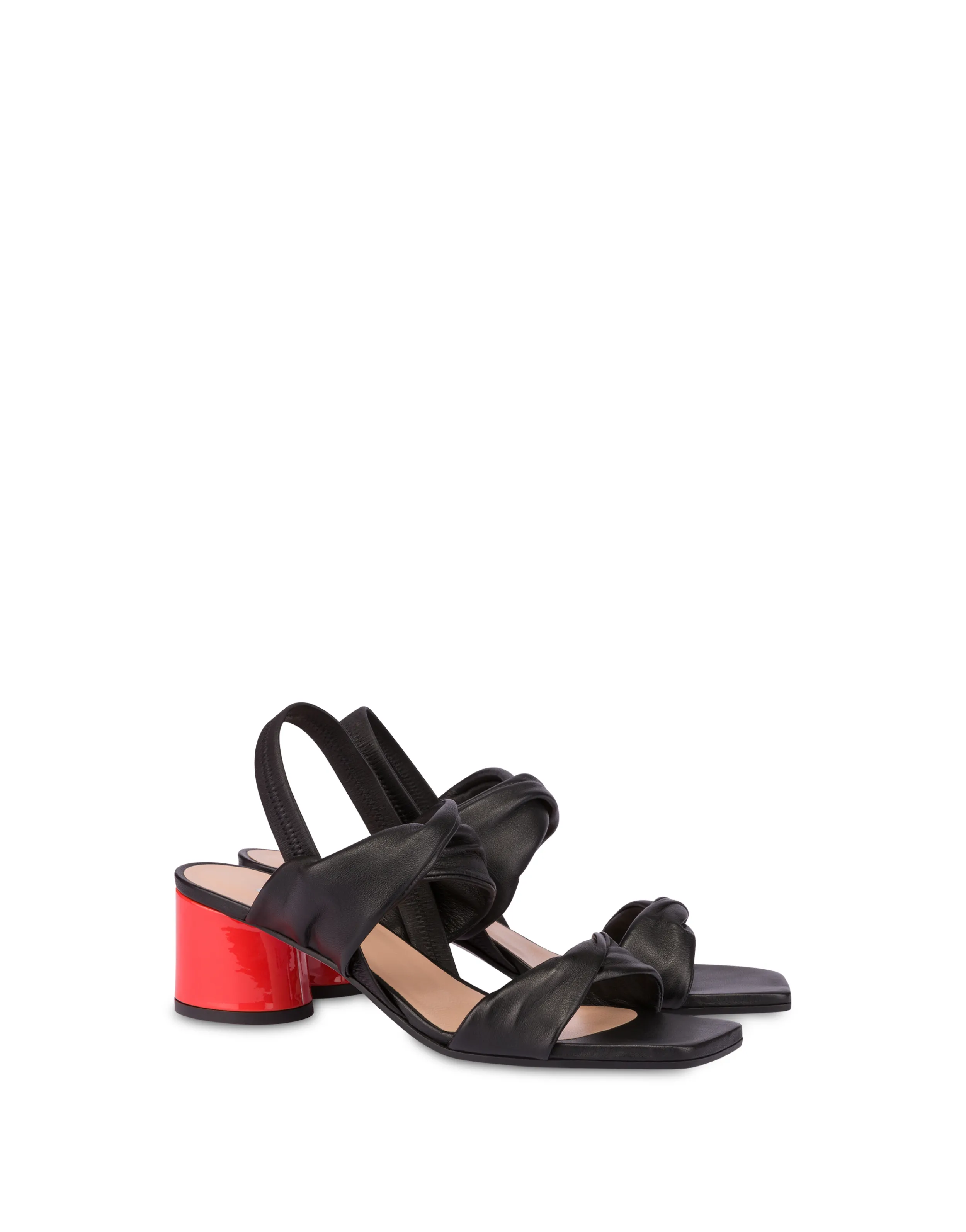 Pollini Sandali Nero/Gerbera Discount