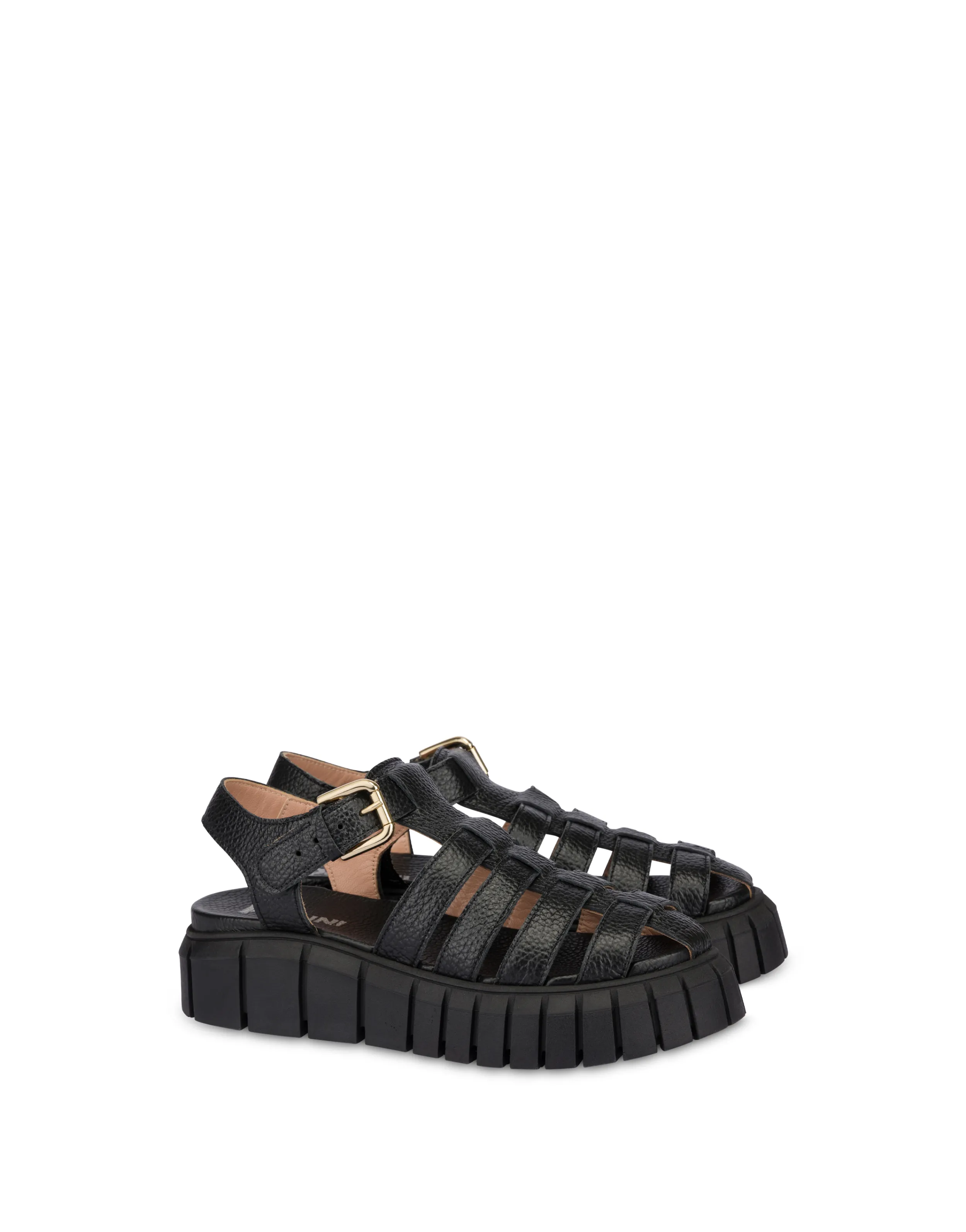 Pollini Sandali Nero Discount