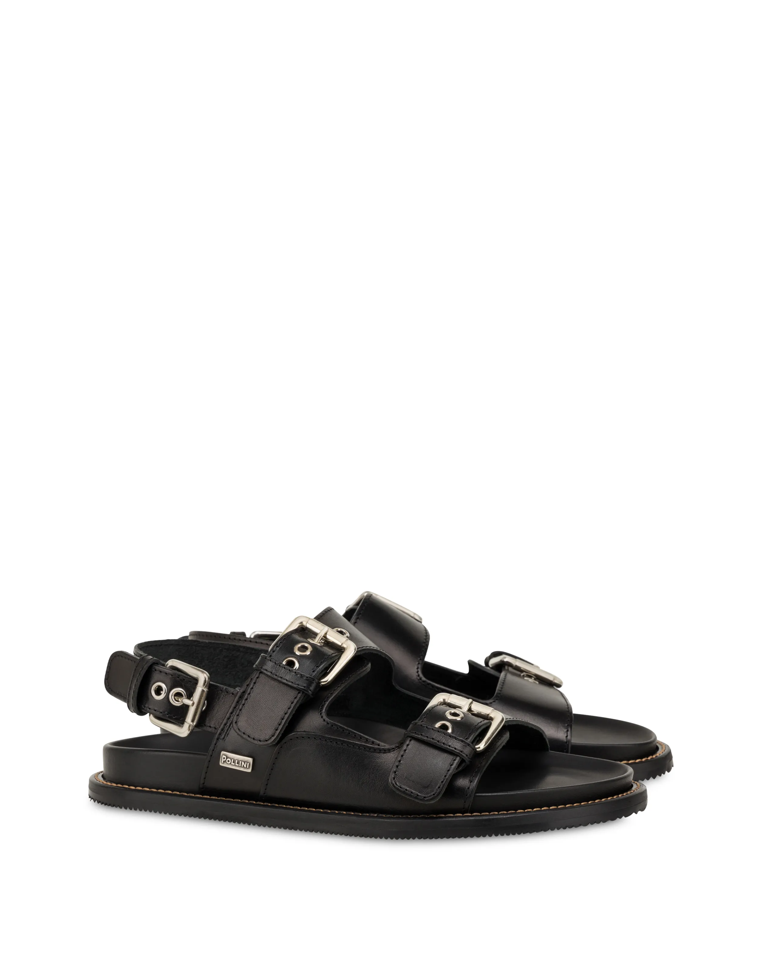 Pollini Sandali Black/Black Fashion