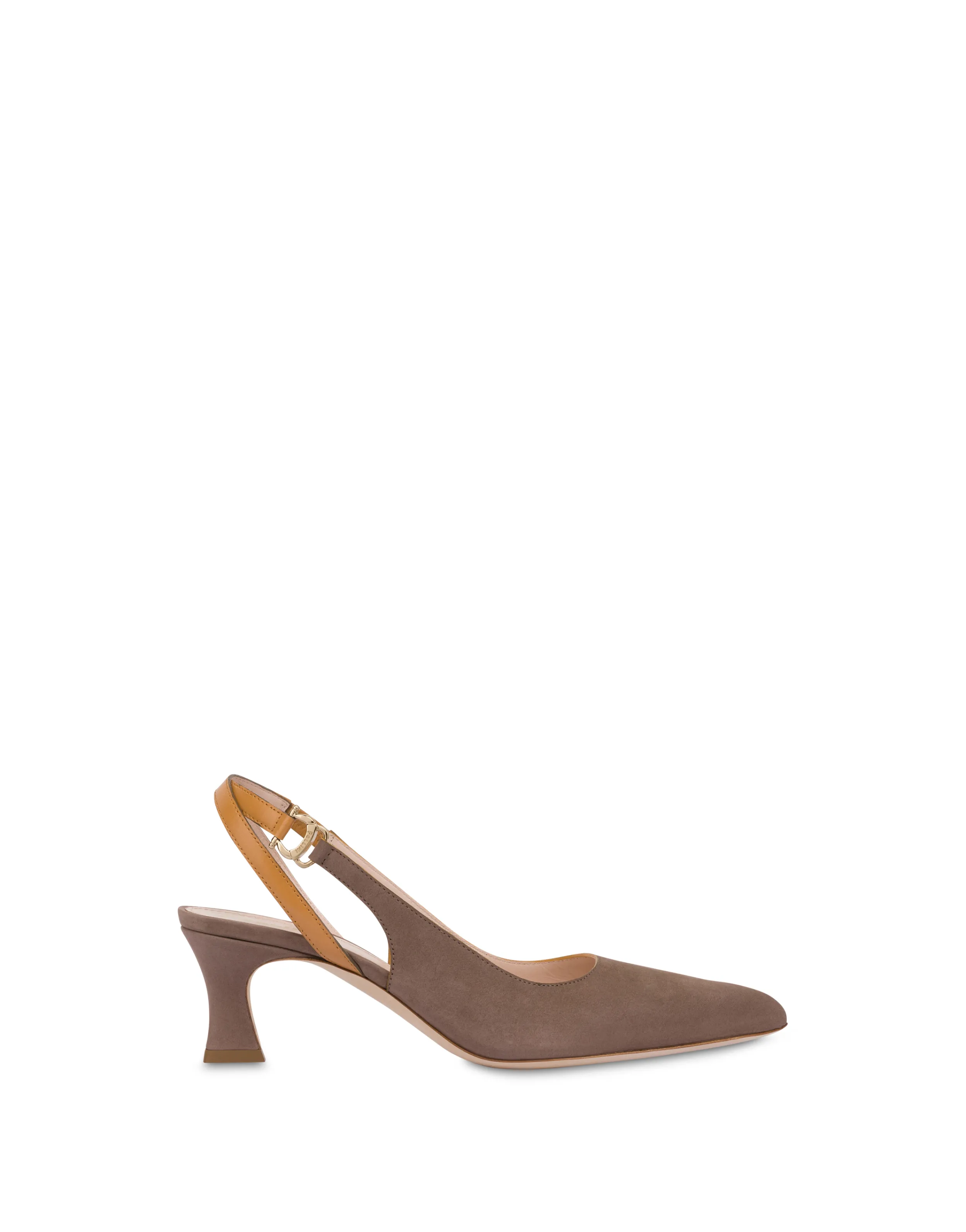 Pollini Slingback Taupe/Cuoio Discount