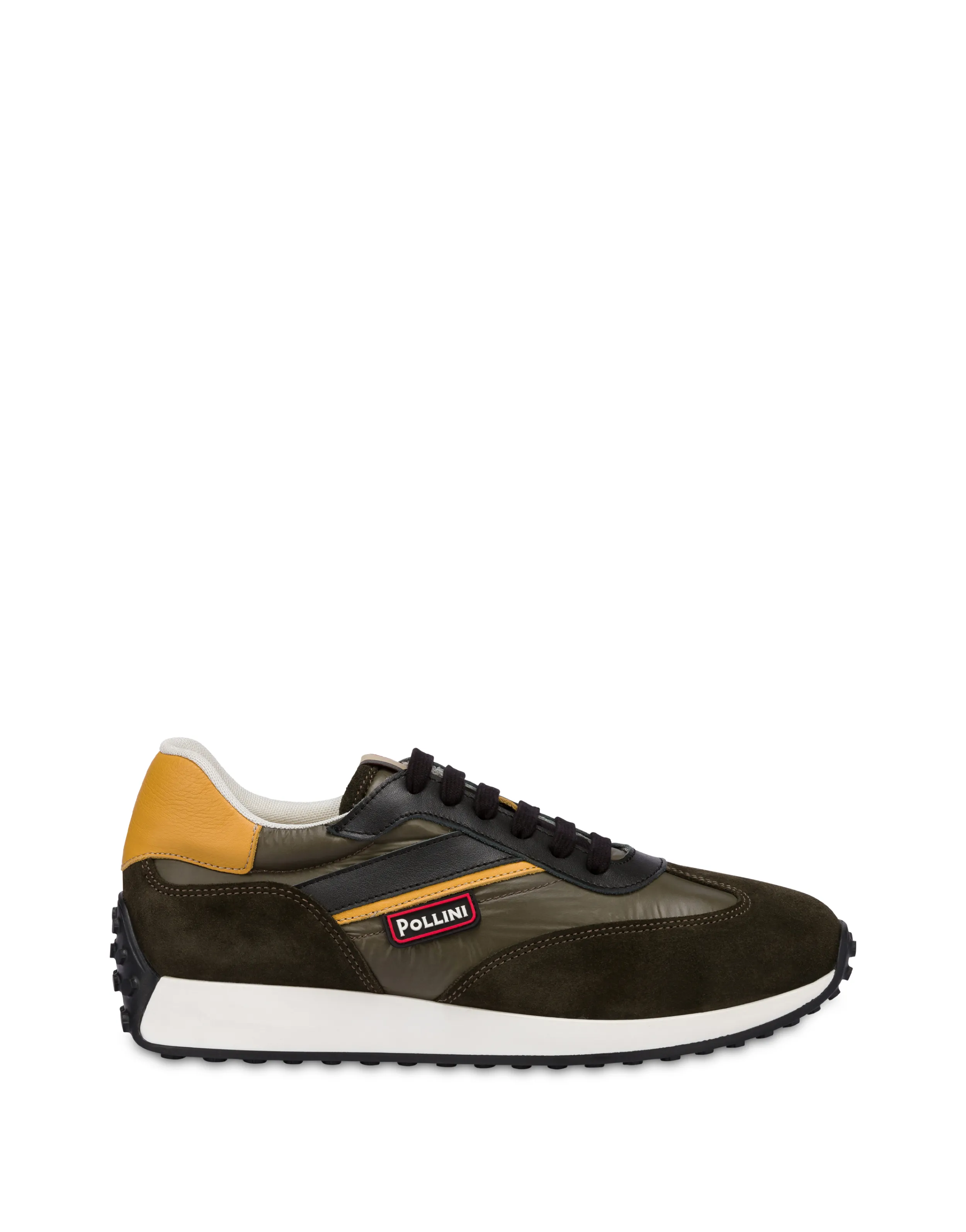 Pollini Sneakers Black/Maize/Military Green/Military Green Hot